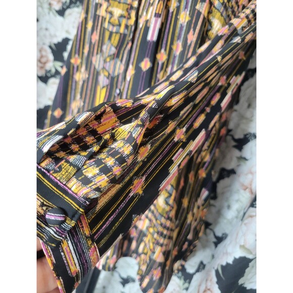 H&M Blouse Top Button Up Size 12 - Picture 9 of 10